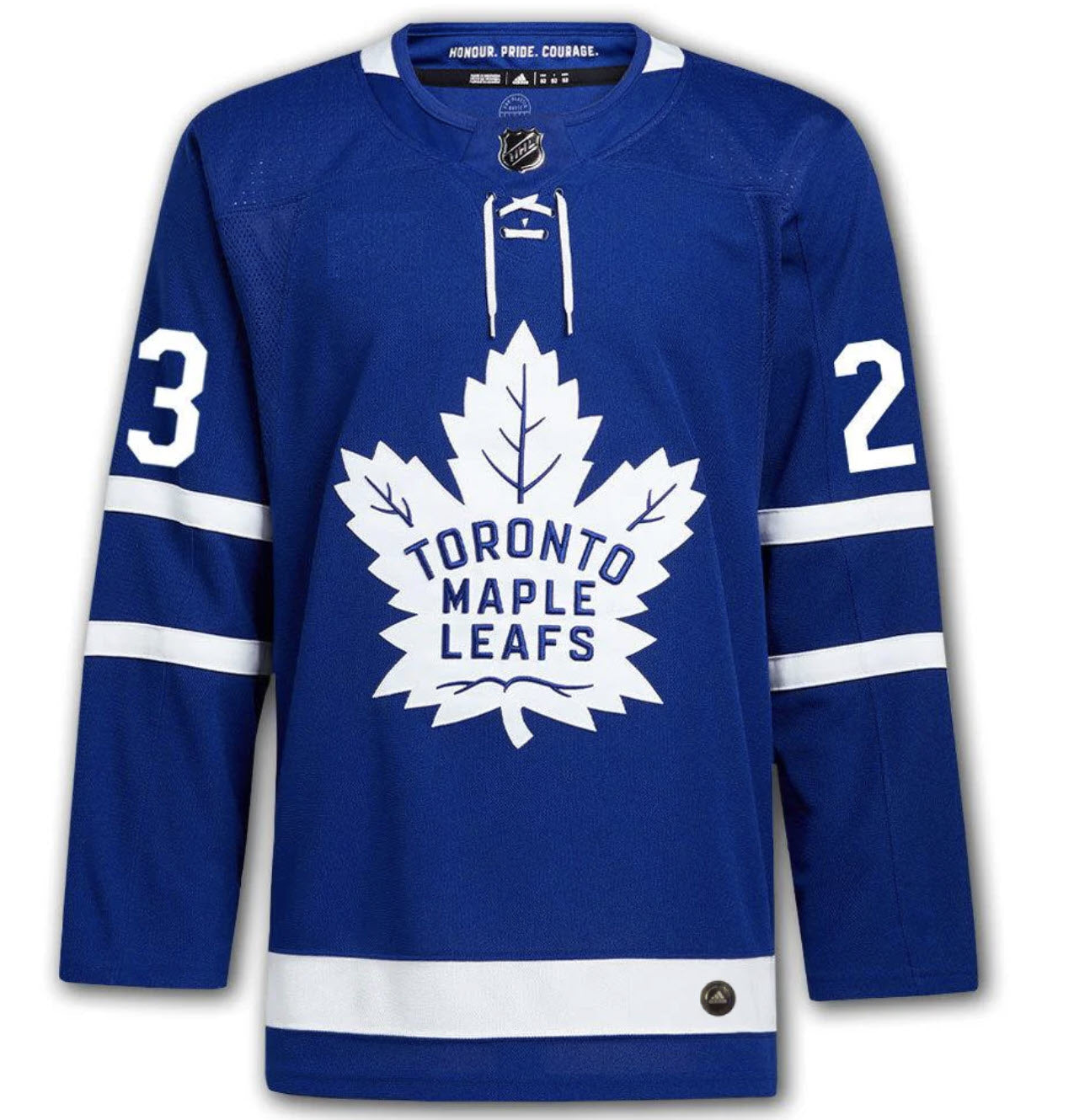 MATTHEW KNIES AUTOGRAPHED TORONTO MAPLE LEAFS BLUE JERSEY – SIGNED NHL HOCKEY MEMORABILIA COLLECTIBLE (SIZE L OR XL)