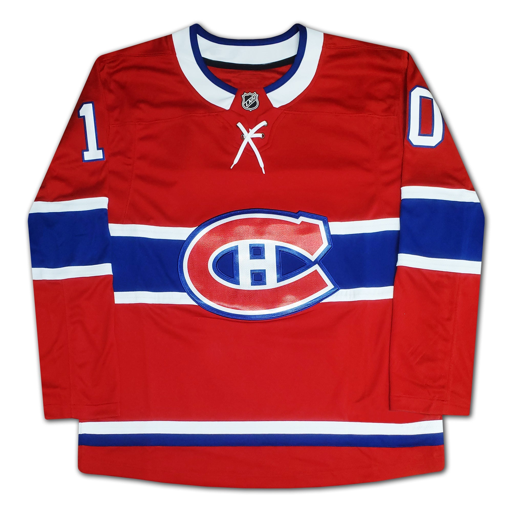 GUY LAFLEUR AUTOGRAPHED MONTREAL CANADIENS RED JERSEY – SIGNED NHL HOCKEY MEMORABILIA COLLECTIBLE (SIZE L OR XL)