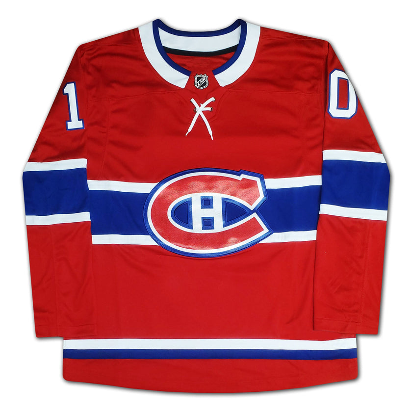 GUY LAFLEUR CAREER JERSEY – 'THE FLOWER' RED EDITION #1 OF 10 – LIMITED NHL MEMORABILIA (SIZE L OR XL)