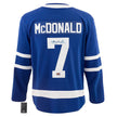 LANNY MCDONALD AUTOGRAPHED TORONTO MAPLE LEAFS BLUE JERSEY – SIGNED NHL HOCKEY MEMORABILIA COLLECTIBLE (SIZE L OR XL)