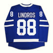 ERIC LINDROS AUTOGRAPHED TORONTO MAPLE LEAFS BLUE JERSEY – SIGNED NHL HOCKEY MEMORABILIA COLLECTIBLE (SIZE L OR XL)