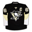 MARIO LEMIEUX AUTOGRAPHED PITTSBURGH PENGUINS BLACK JERSEY – SIGNED NHL HOCKEY MEMORABILIA COLLECTIBLE (SIZE L OR XL)