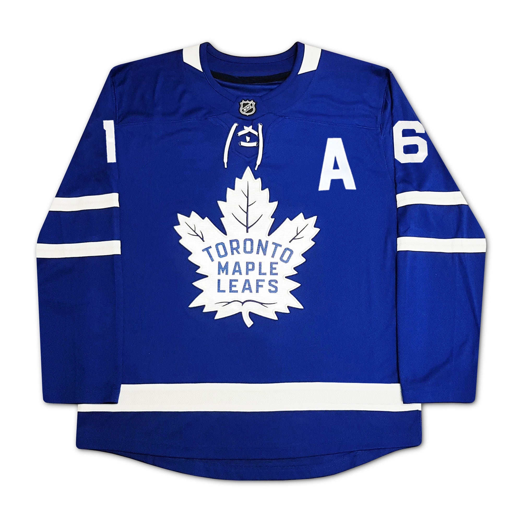 MITCH MARNER AUTOGRAPHED TORONTO MAPLE LEAFS BLUE JERSEY – SIGNED NHL HOCKEY MEMORABILIA COLLECTIBLE (SIZE L OR XL)