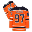 CONNOR MCDAVID AUTOGRAPHED EDMONTON OILERS ORANGE JERSEY - SIGNED NHL HOCKEY MEMORABILIA COLLECTIBLE WITH COA (SIZE L OR XL) - UPPER DECK AUTHENTICATED UDA COA