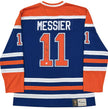 MARK MESSIER AUTOGRAPHED EDMONTON OILERS BLUE JERSEY – SIGNED NHL HOCKEY MEMORABILIA COLLECTIBLE (SIZE L OR XL)