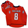 ALEXANDER OVECHKIN AUTOGRAPHED RED WASHINGTON CAPITALS ADIDAS JERSEY – OFFICIAL SIGNED NHL COLLECTIBLE (SIZE L OR XL)
