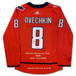 ALEXANDER OVECHKIN SIGNED WASHINGTON CAPITALS RED JERSEY – GOAL RECORD EDITION 895 CAREER GOALS – LIMITED EDITION /8 (SIZE L OR XL)