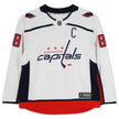 ALEXANDER OVECHKIN SIGNED WASHINGTON CAPITALS WHITE JERSEY – GOAL RECORD EDITION 895 CAREER GOALS – LIMITED EDITION /8 (SIZE L OR XL)