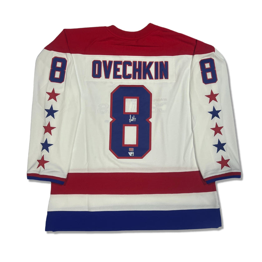 ALEXANDER OVECHKIN AUTOGRAPHED WASHINGTON CAPITALS 2012 ALTERNATE JERSEY – SIGNED NHL HOCKEY MEMORABILIA COLLECTIBLE (SIZE L OR XL)