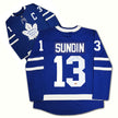 MATS SUNDIN AUTOGRAPHED TORONTO MAPLE LEAFS BLUE JERSEY – SIGNED NHL HOCKEY COLLECTIBLE MEMORABILIA (SIZE L OR XL)