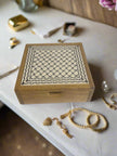 Handcrafted Ceramic & Wood Jewelry Box – 6