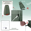 Outsunny Portable Pop Up Camping Shower Tent Dressing Changing Privacy Shelter Green