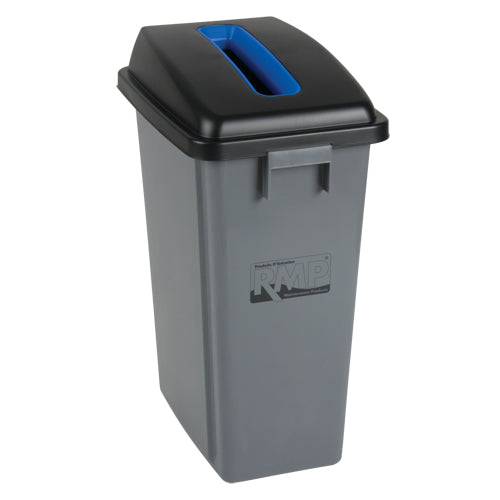 Waste Classification - Lid, Open Lid, Plastic, Fits Container Size: 17-1/4