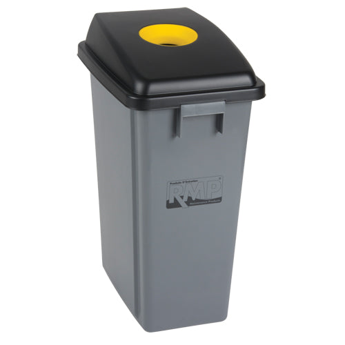 Waste Classification - Lid, Open Lid, Plastic, Fits Container Size: 17-1/4