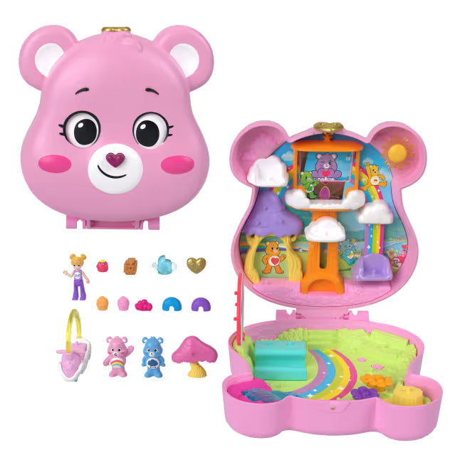 Mattel - POLLY POCKET - Coffret CARE BEARS