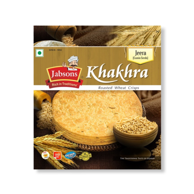 Jabsons Jeera Khakhra 180g