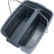Dual Compartment Bucket, 4.75 US Gal. (19 qt.) Capacity, Grey