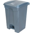 Step-On Garbage Can, Plastic, 12 US gal. Capacity