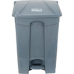 Step-On Garbage Can, Plastic, 12 US gal. Capacity