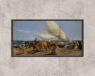 Joaqu√≠n Sorolla: The Return of the Fish - Impressionist Panoramic Art Print (2x1)