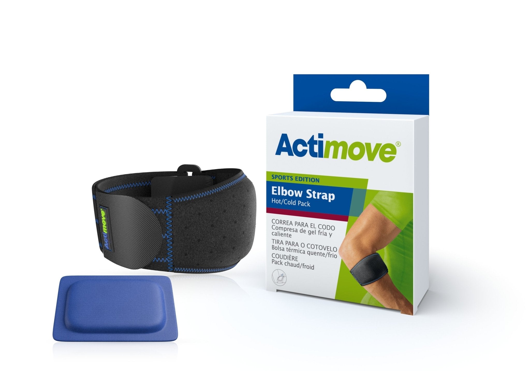 Actimove Sports Edition - Elbow Strap Hot/Cold Pack