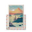 Joffre Lakes British Columbia Provincial Park Postcard, Canada Parks