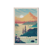 Joffre Lakes British Columbia Provincial Park Postcard, Canada Parks