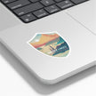 Joffre Lakes British Columbia Provincial Park Waterproof Vinyl Sticker, Canada Parks