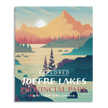 Joffre Lakes Provincial Park 'Explored' Poster, Canada Parks