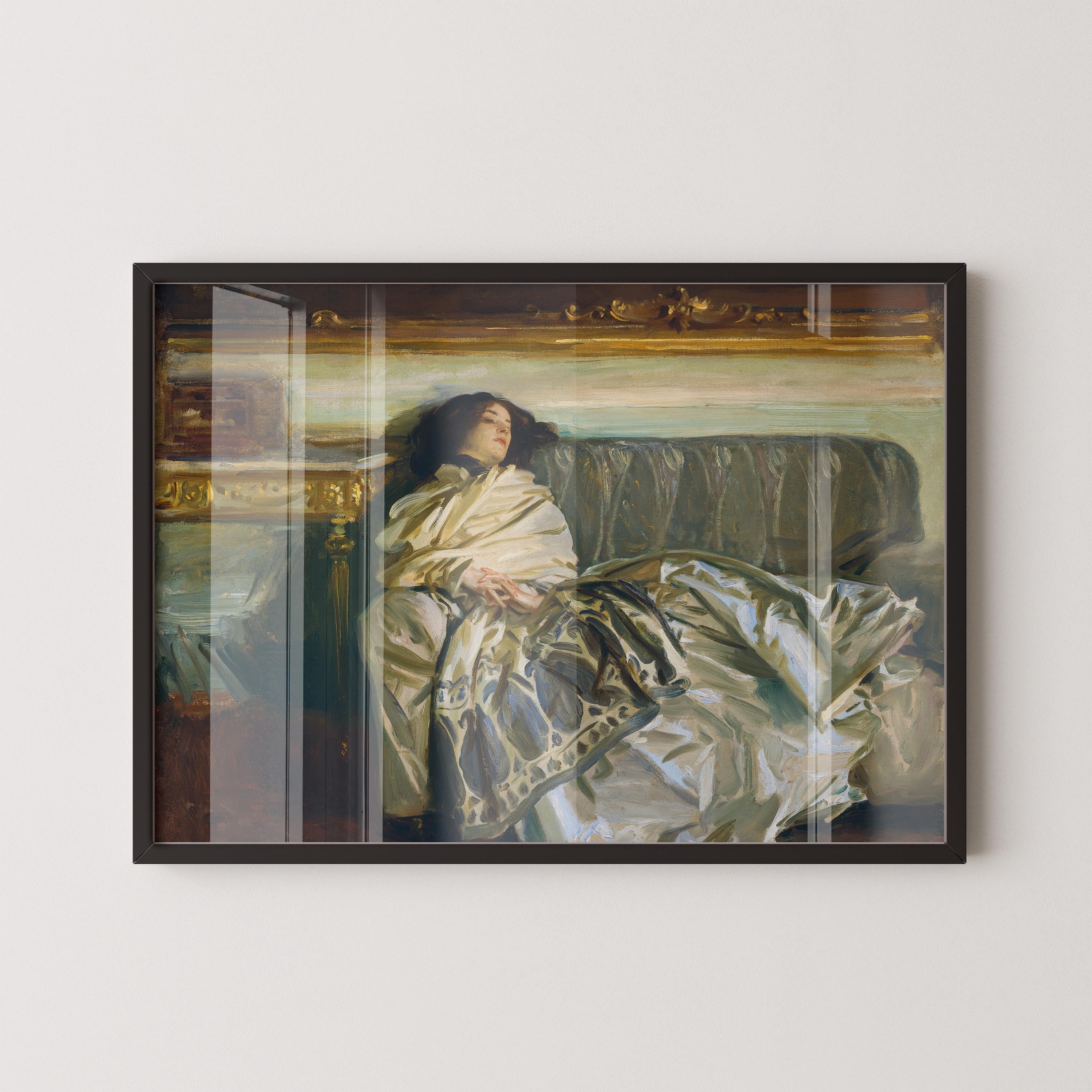 John Singer Sargent - NONCHALOIR | Famous Art (available handframed or unframed)