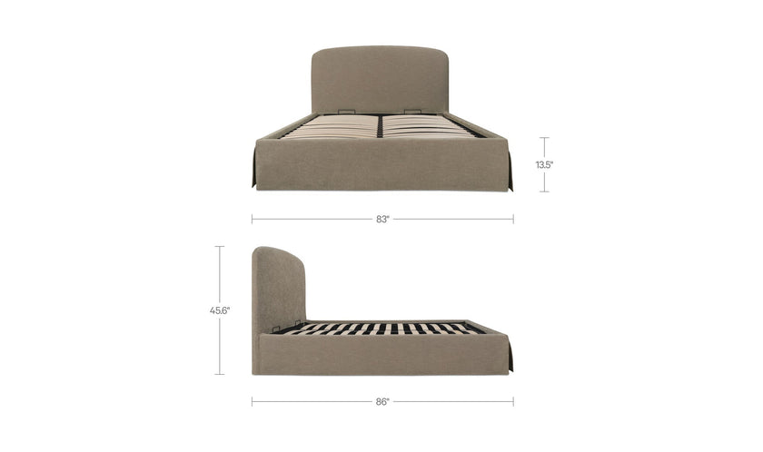 Johnson Storage Bed