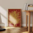 Joichi Hoshi Gold Tree Print: Vintage Japanese Woodblock Art