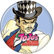 JoJo’s Bizarre Adventure Will A. Zeppeli Button