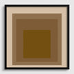 Josef Albers 'Going Dutch' Giclee Print: Mid-Century Modern Art 'Homage to the Square'