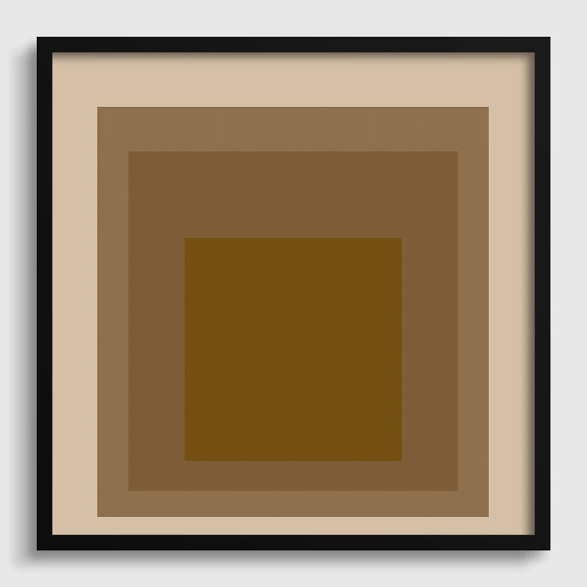 Josef Albers 'Going Dutch' Giclee Print: Mid-Century Modern Art 'Homage to the Square'