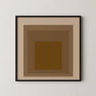Josef Albers 'Going Dutch' Giclee Print: Mid-Century Modern Art 'Homage to the Square'