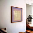 Josef Albers Inspired ‚ Dusk‚Äô Art Print: Mid-Century Modern Homage to the Square