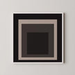 Josef Albers Inspired - Elegance - Homage to the Square Giclee Print: Mid-Century Modern Art