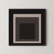 Josef Albers Inspired - Elegance - Homage to the Square Giclee Print: Mid-Century Modern Art