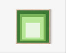 Josef Albers Inspired 'Homage to the Square' Giclee Print: Mid-Century Modern Art
