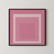 Josef Albers Inspired - Margot - 'Homage to the Square' Giclee Print: Mid-Century Modern Art