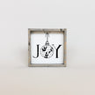 Joy Ornament Wood Sign