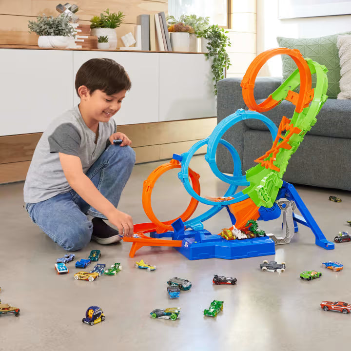 Hot Wheels - 4-LOOP CRASH OUT