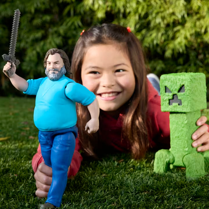 Mattel - MINECRAFT - Figurines géantes assorties du film