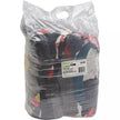 Recycled Material Wiping Rags, Fleece, Mix Colours, 25 lbs.