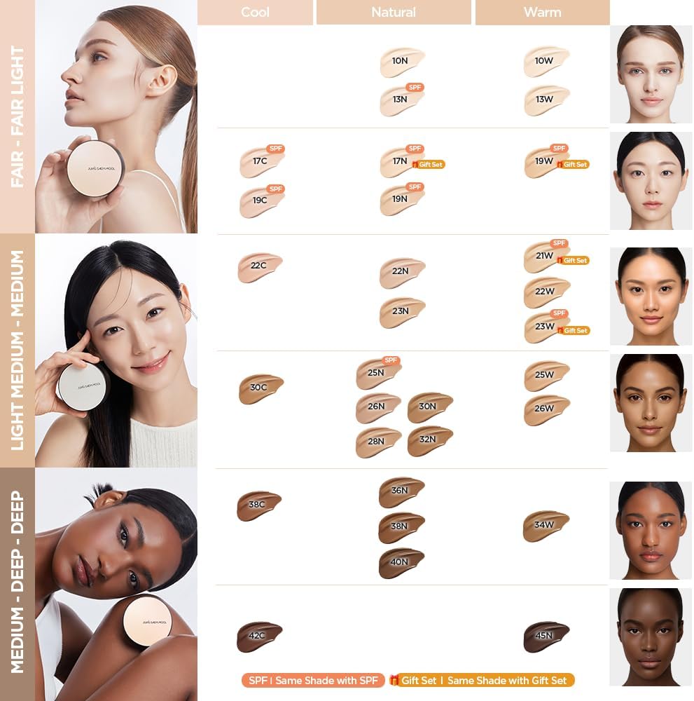 JUNGSAEMMOOL Essential Skin Nuder Cushion + Refill