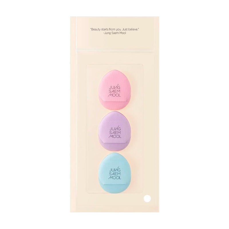 JUNGSAEMMOOL Skinny-Tap Puff (Macaron Edition) 3 PCS