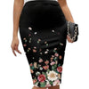 Jupe motif fleur