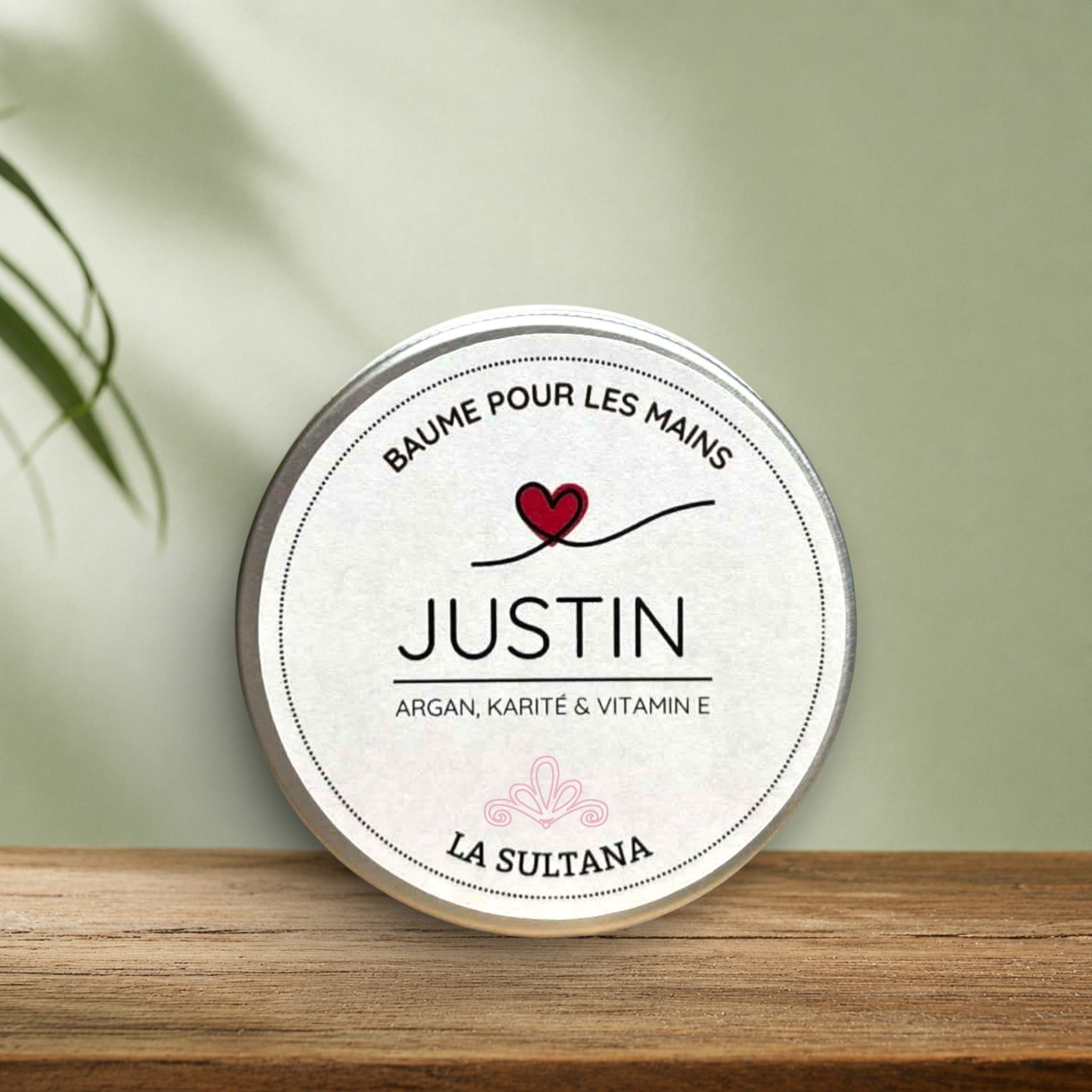 Baume pour les mains JUSTIN argan, karité & bergamote