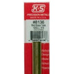 K&S Precision Metals #8136 Round Brass Tube 13/32